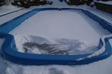 Как подготовить бассейн к зиме